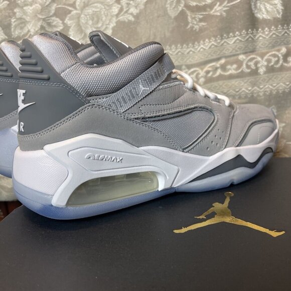 NIB Sz9.5🔥Jordan POINT LANE New Men's Wolf Grey Basketball Shoes CZ4166 002 - Picture 2 of 6